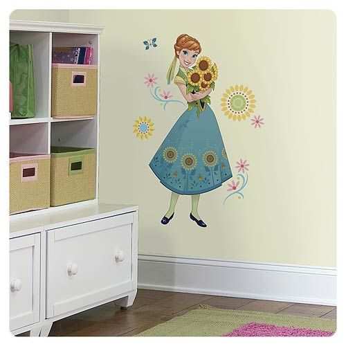 Disney Frozen Fever Anna Peel and Stick Giant Wall Decals